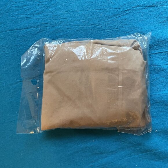 NIP Body Wrappers Womens Nude Camisole Leotard with Clear Straps Style 266 - Picture 3 of 3